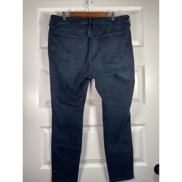 Old Navy Rockstar Super Skinny High Rise 18 Secret Slim Pockets Plus Woman Dark - Picture 4 of 9